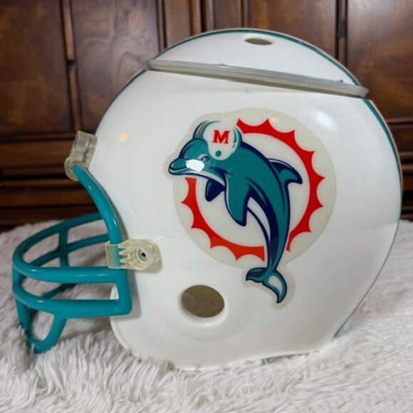 Vintage Miami Dolphins Multi-Purpose Helmet Bowl with Lid - Picture 3 of 16
